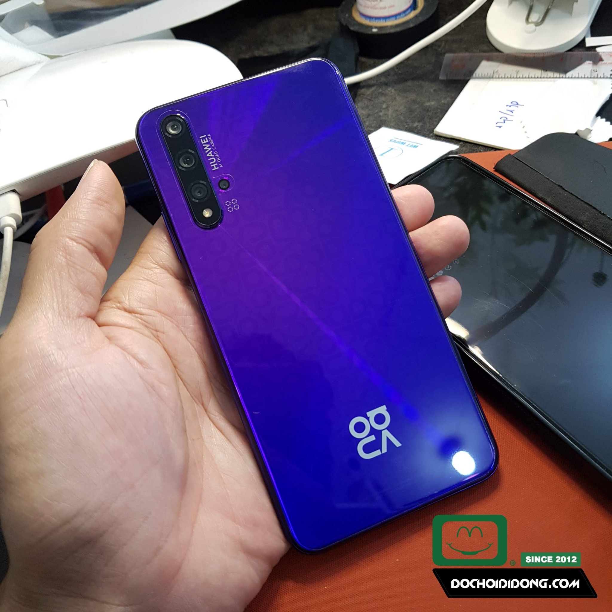 Miếng dán PPF Hydorgen Huawei Nova 5T trong, nhám, đổi màu cao cấp