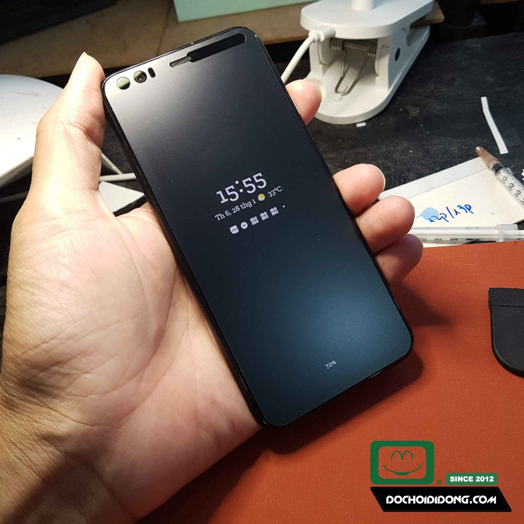 Miếng dán bảo vệ màn hình Google Pixel 4 / 4 XL tăng cường lực chống vỡ nguyên liệu nhựa nano cao cấp