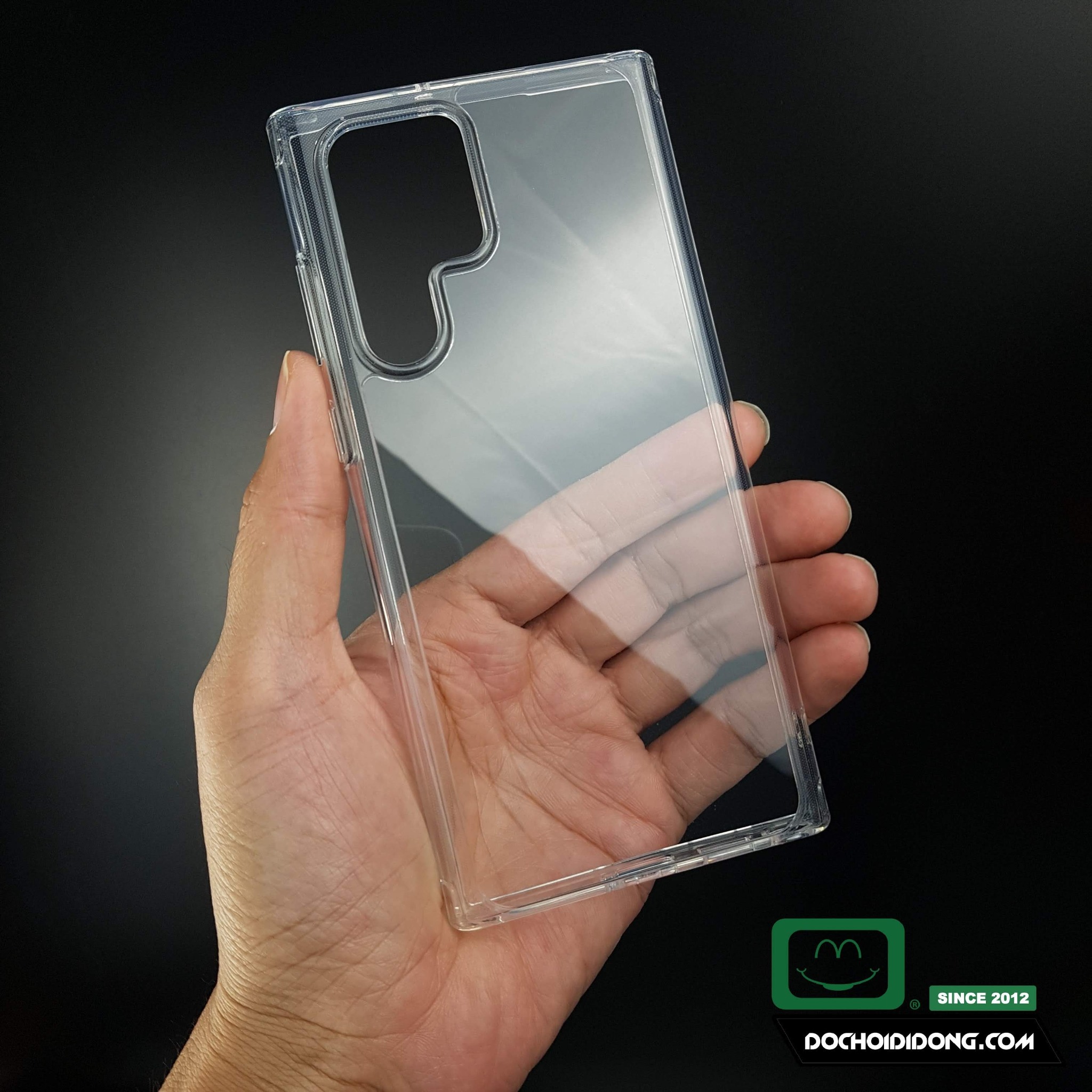 Ốp Lưng Samsung S22 + Plus Ultra 5G Likgus Lưng Cứng Trong Viền Dẻo Trong Chống Sốc