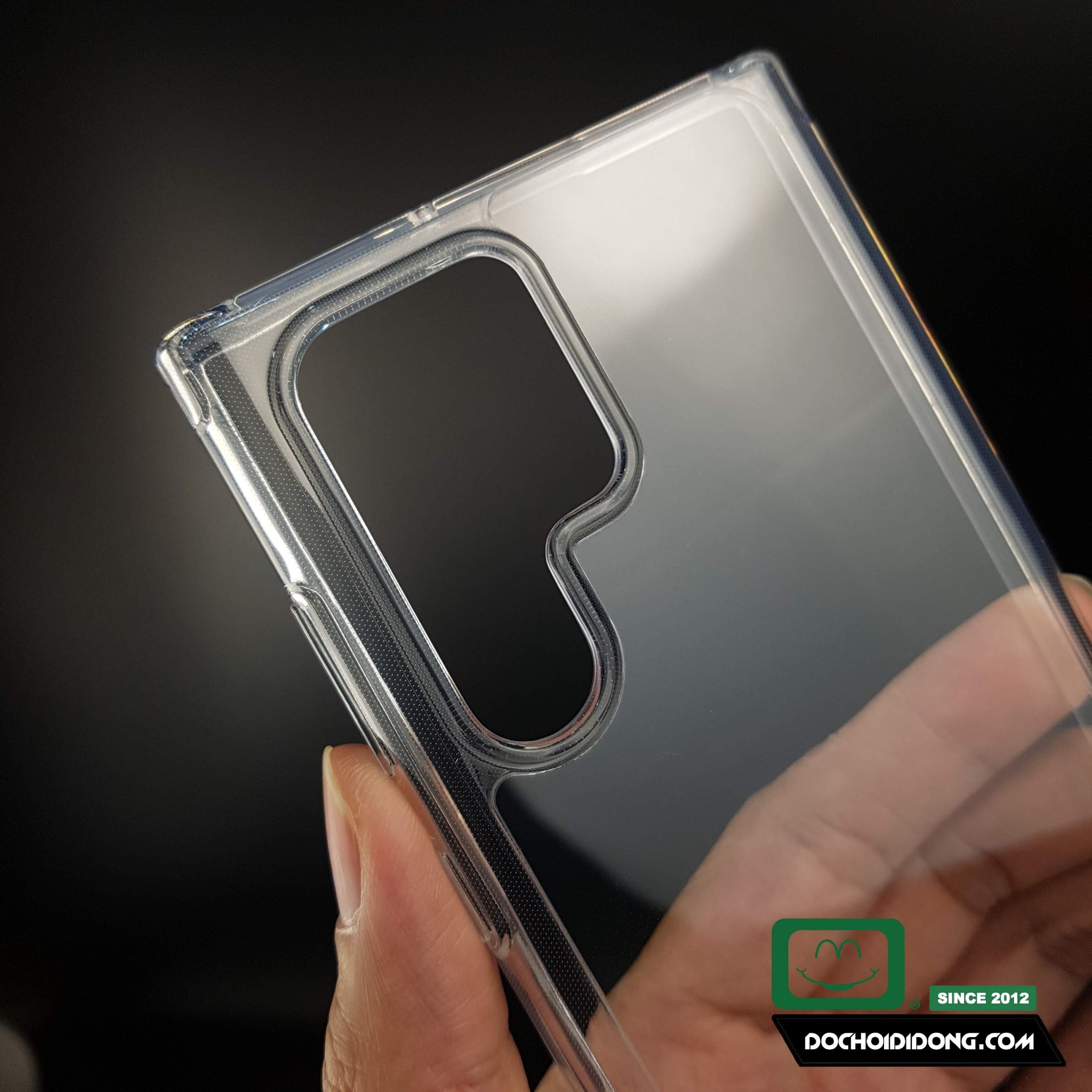 Ốp Lưng Samsung S22 + Plus Ultra 5G Likgus Lưng Cứng Trong Viền Dẻo Trong Chống Sốc