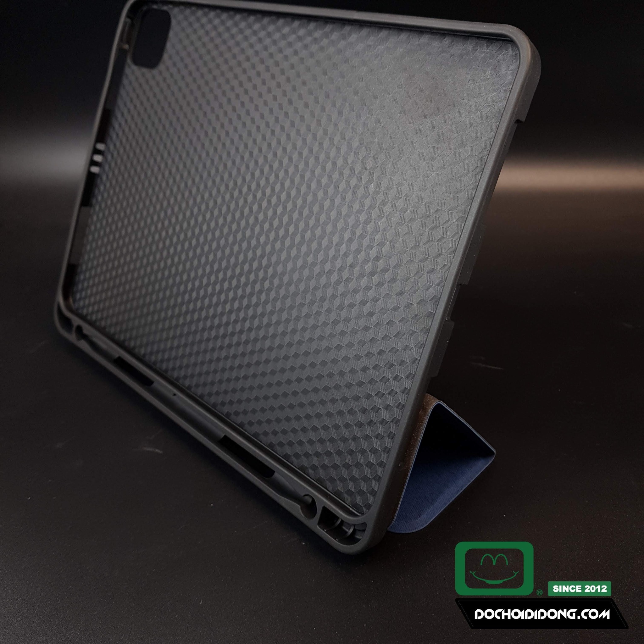 Bao Da IPad Pro 2020 M1 2021 Air 4 11 10.9 Lưng Dẻo Vân Vải