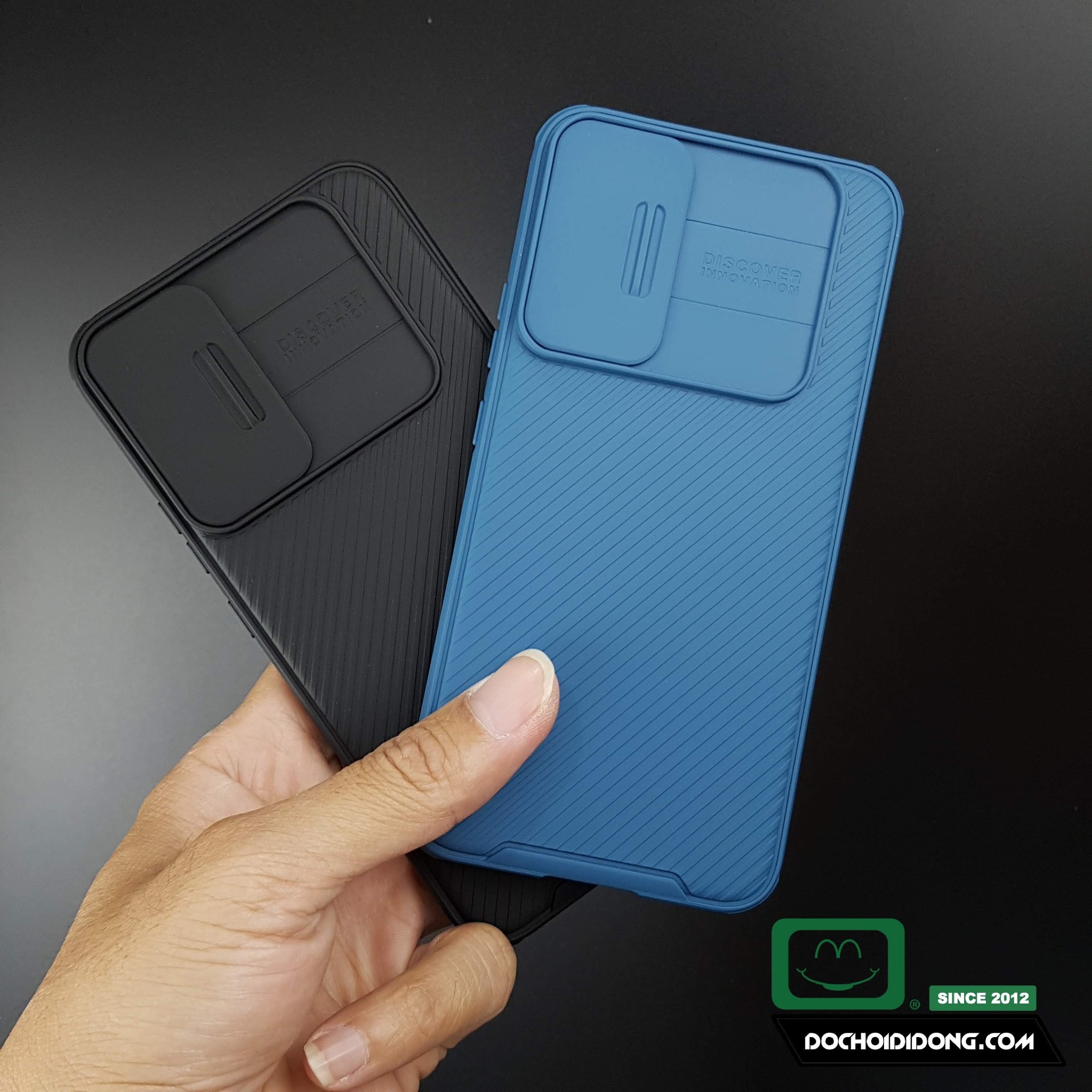 Ốp Lưng Trượt Che Camera Nillkin Camshield Samsung S22 + Pro Plus Ultra 5G