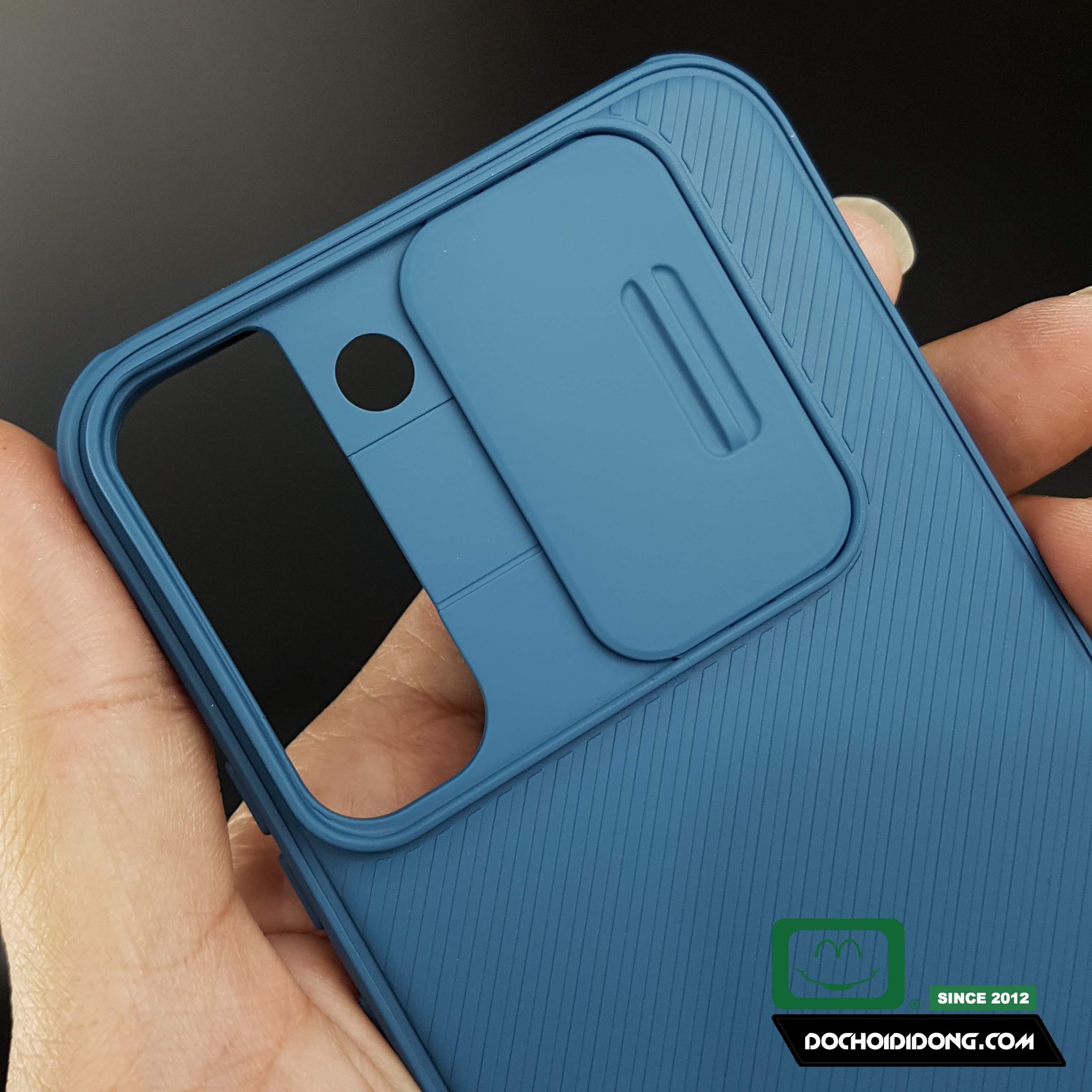 Ốp Lưng Trượt Che Camera Nillkin Camshield Samsung S22 + Pro Plus Ultra 5G