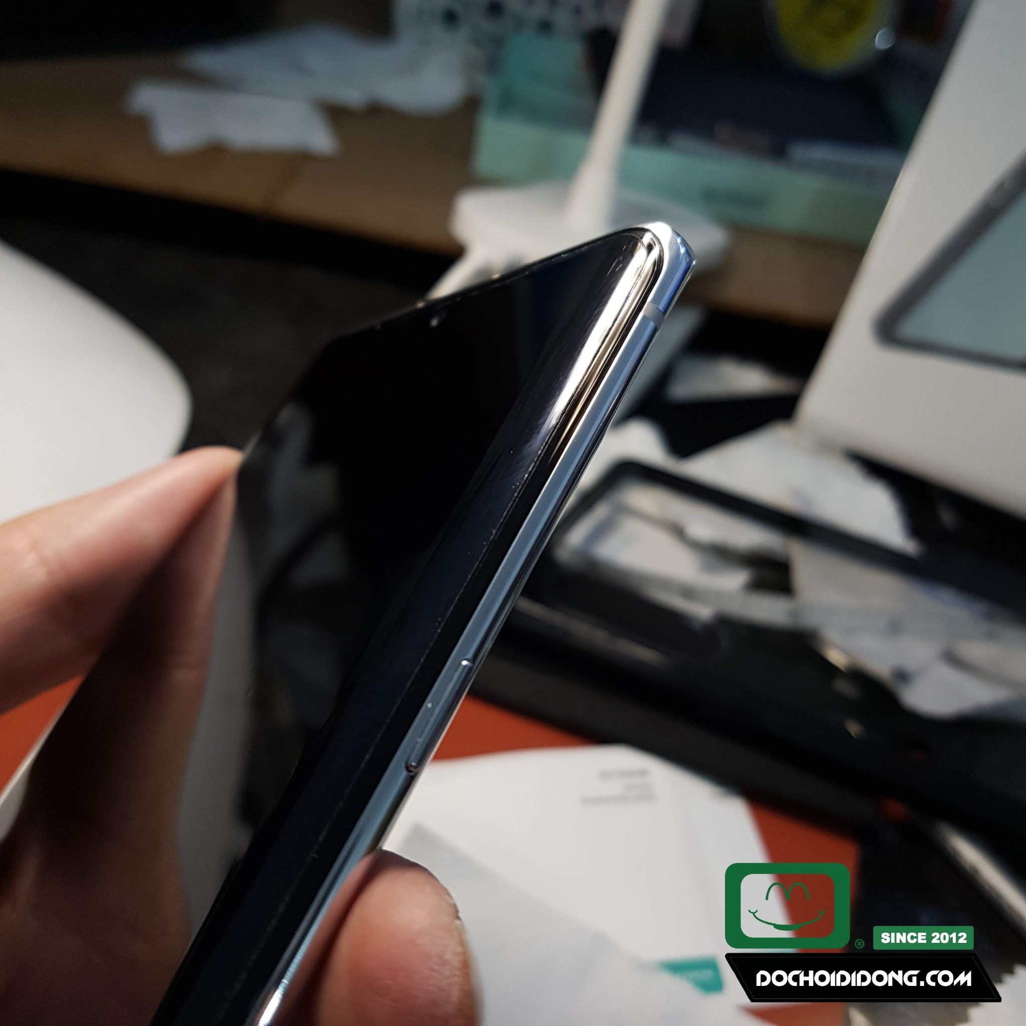 Miếng dán màn hình polime UV kháng khuẩn cao cấp dành cho LG Velvet ( LG G9 )