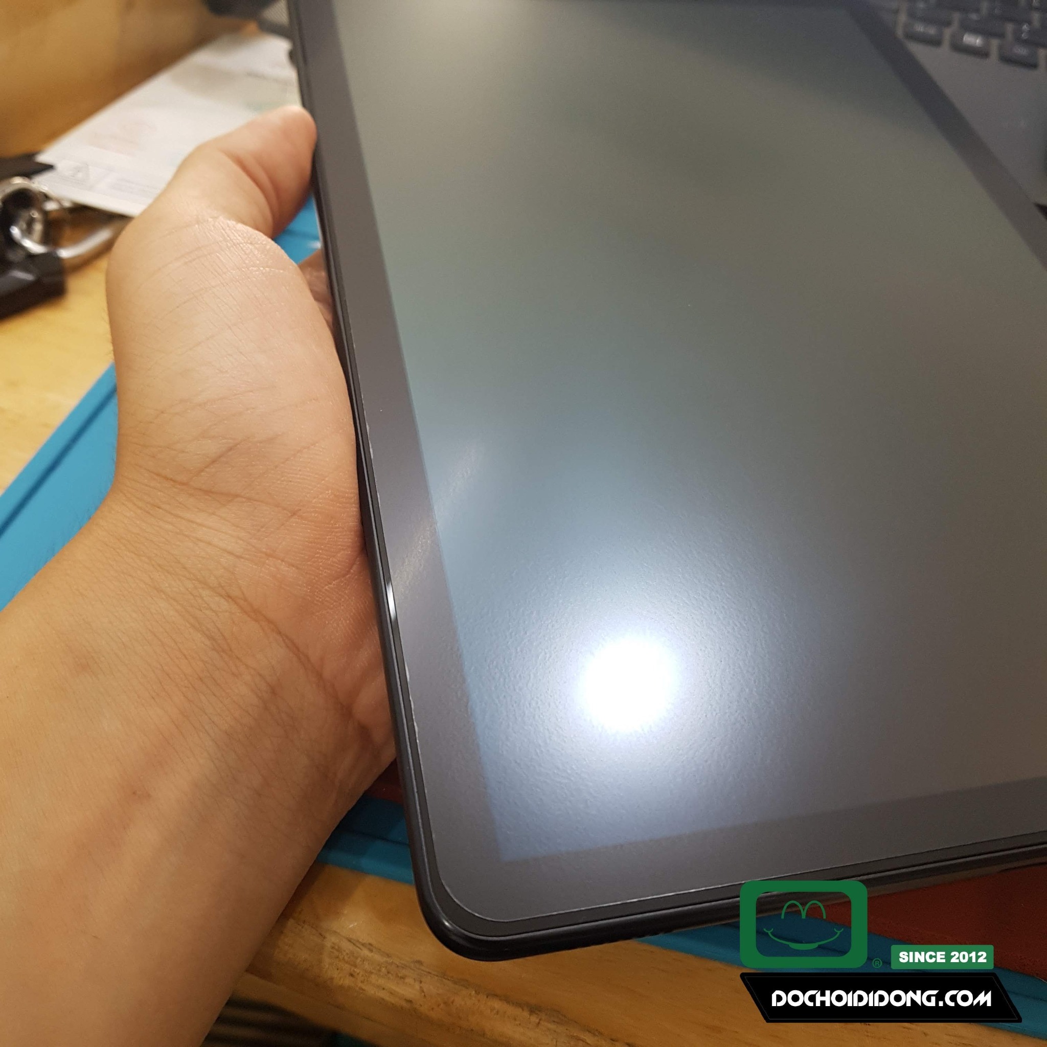 Miếng Dán Paper Like Nhám Mờ Zacase Samsung Tab S4 10.5 Chống Vân Tay Hỗ Trợ Bút