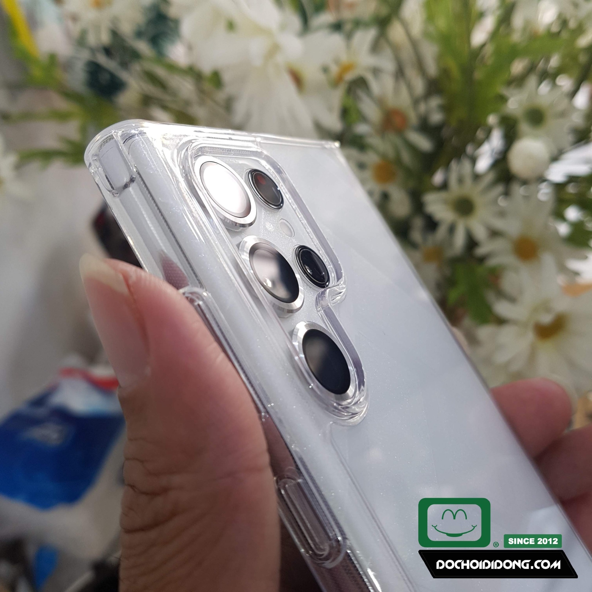 Ốp Lưng Samsung S22 + Plus Ultra 5G Likgus Lưng Cứng Trong Viền Dẻo Trong Chống Sốc