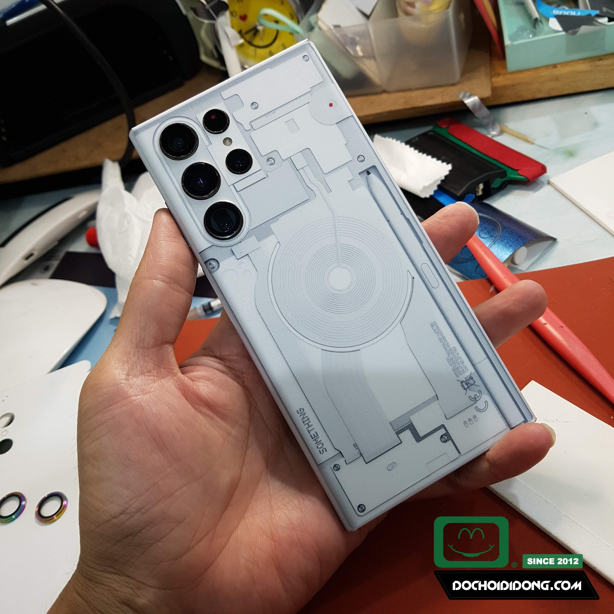 Miếng dán skin Nothing Phone 1 cho Samsung S22 Ultra / Note 20 Ultra / Note 10 Plus