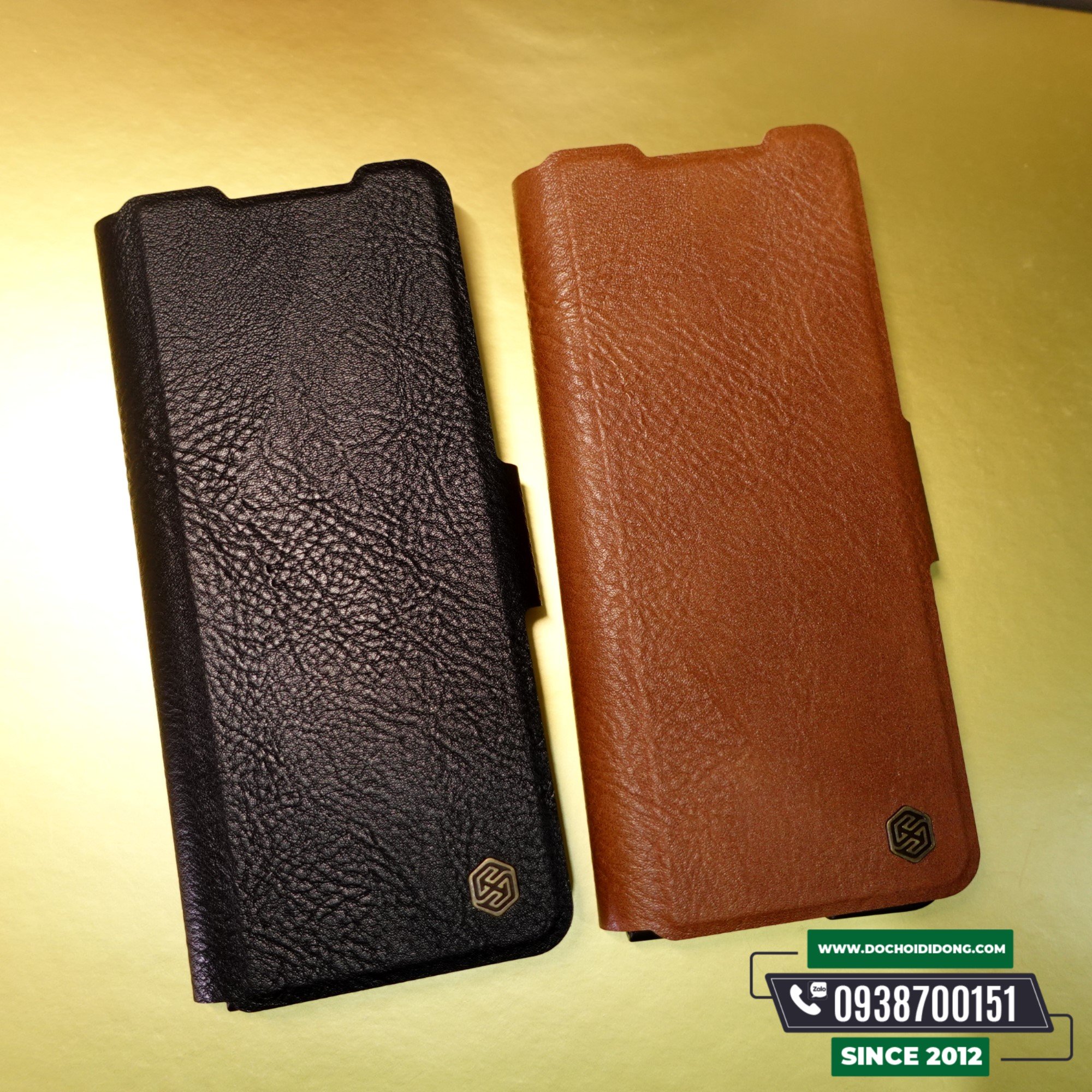 Bao Da Samsung Z Fold 3 Nillkin Aoge Leather Cao Cấp