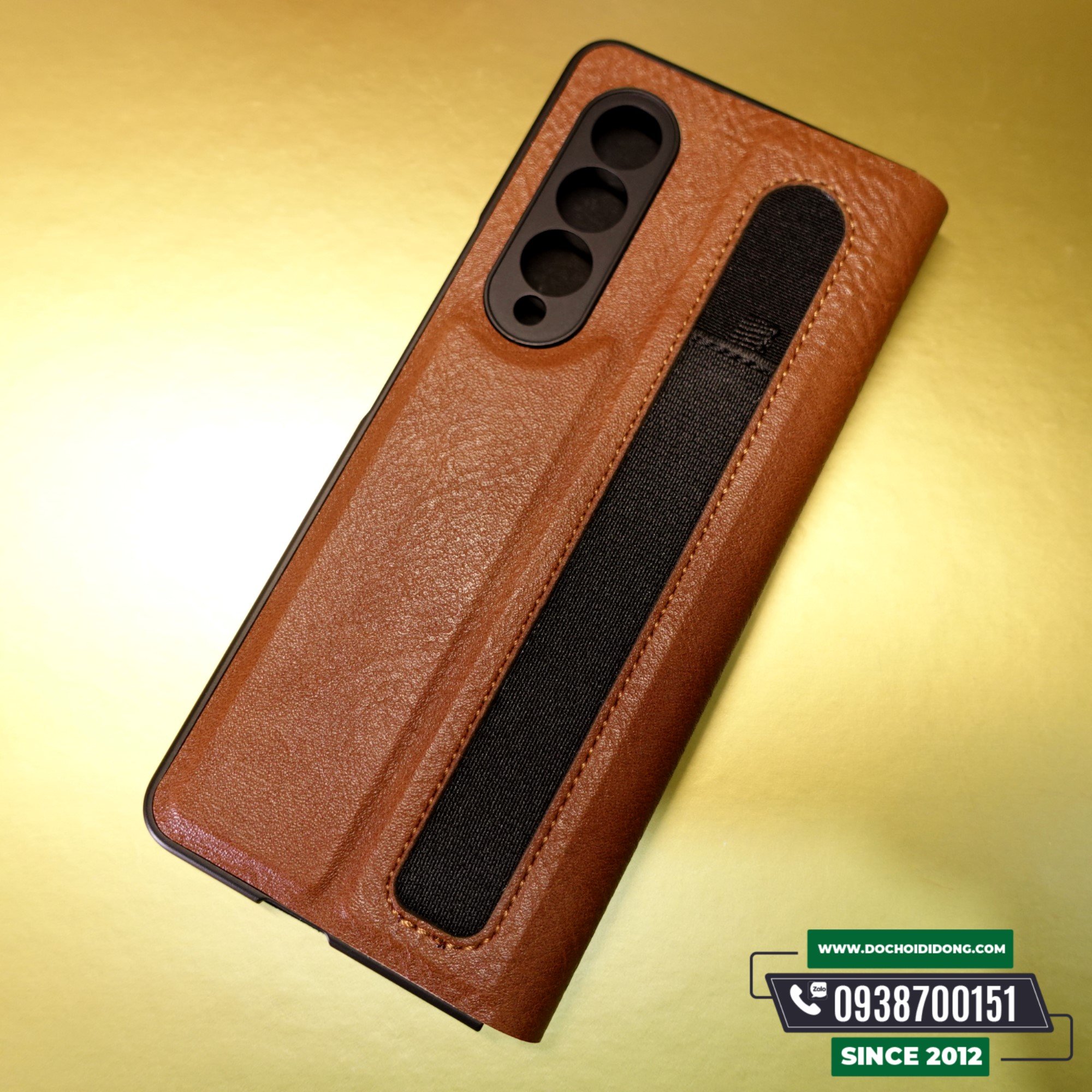 Bao Da Samsung Z Fold 3 Nillkin Aoge Leather Cao Cấp