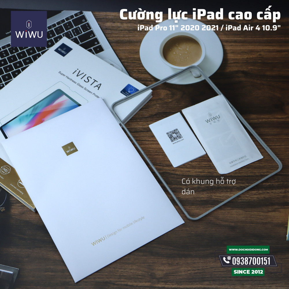 Cường Lực IPad Pro 11 10.9 Air 4 Wiwu