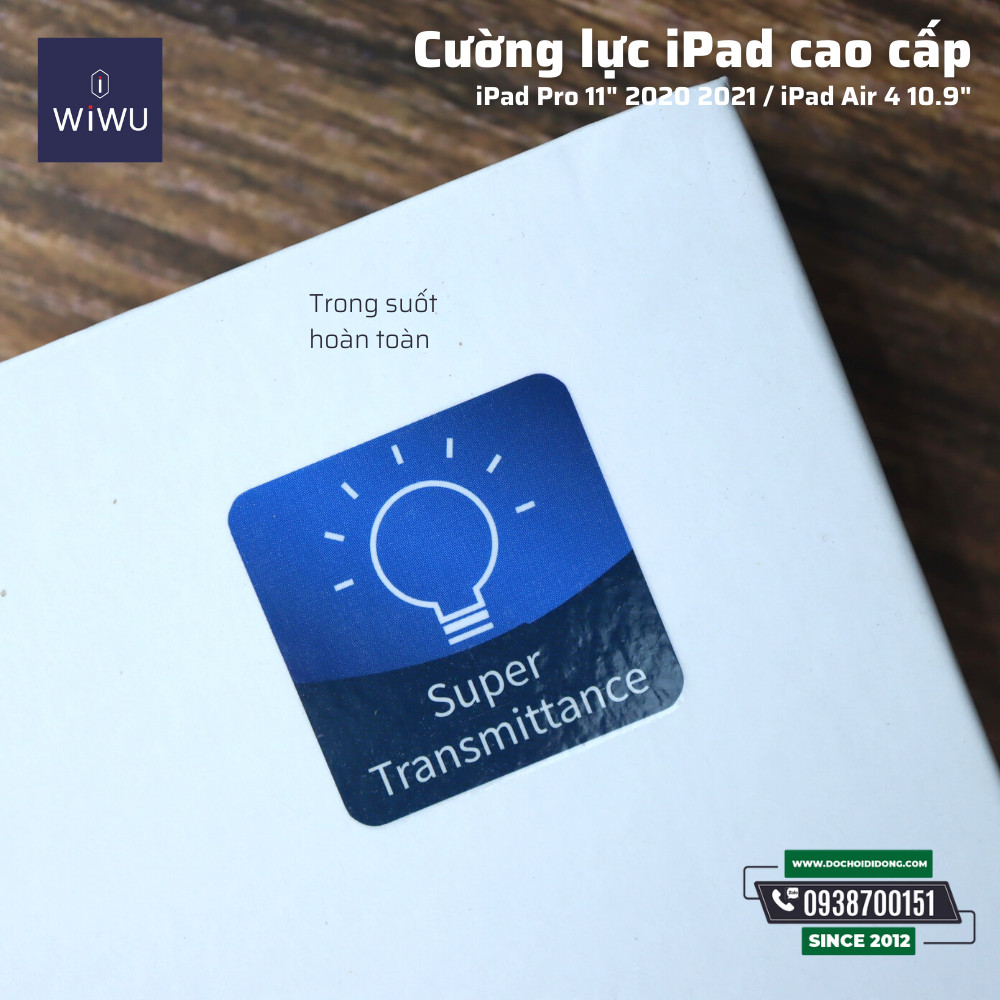 Cường Lực IPad Pro 11 10.9 Air 4 Wiwu