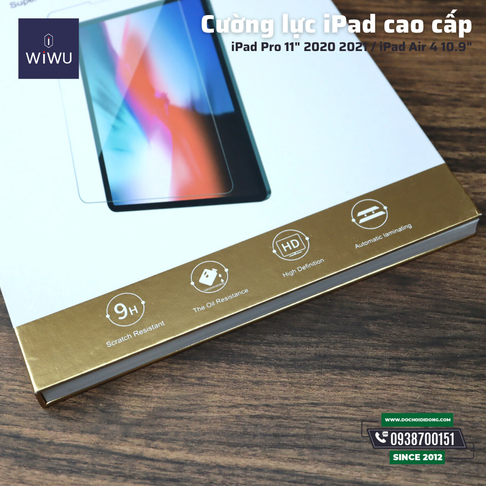 Cường Lực IPad Pro 11 10.9 Air 4 Wiwu
