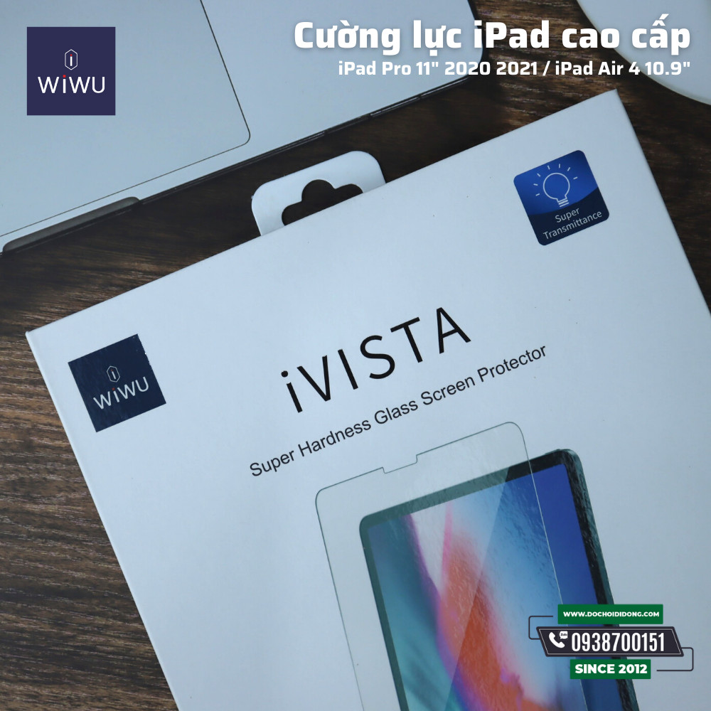 Cường Lực IPad Pro 11 10.9 Air 4 Wiwu