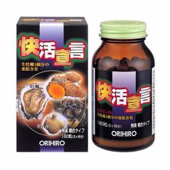 Tinh chất hàu tươi, tỏi, nghệ Orihiro - thải độc gan, bổ dương - 180 viên