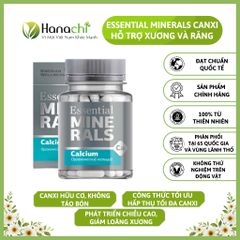 Canxi Hữu Cơ Siberian Wellness Essential Minerals Calcium -Thực phẩm bảo vệ sức khỏe