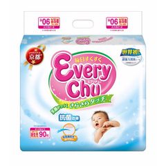 Bỉm/tã dán Evry Chu New born 90 miếng, S 82 miếng, M 64, L 54, XL 44