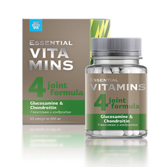 Viên Uống Bổ Sung Glucosamine & Chondroitin Essential Vitamins Hỗ Trợ  Sụn Khớp
