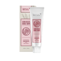 Kem đánh răng thảo dược “Cây Tầm Xuân Siberi” phục hồi và tái tạo – Siberian Rose Hips Extra rich botanical toothpaste Natural repair&renewal