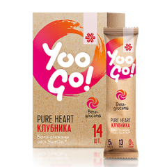 Nước Uống Hỗ Trợ Giảm Đường Và Mỡ Trong Máu Yoogo Pure Heart Strawberry