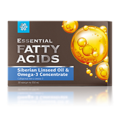 Omega -3 Siêu Tinh Khiết Từ Dầu Lanh Và Cá Biển Nước Sâu (Thực phẩm bảo vệ sức khỏe Essential fatty acids Siberian linseed oil & omega-3 concentrate)