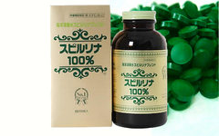 Tảo biển Spirulina Nhật Bản - Tảo vàng 2200 viên