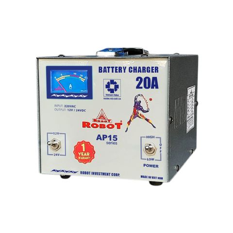 Sạc Tăng Giảm 20A - 12-24VDC (Dây nhôm)