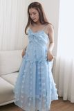 Đầm babydoll 2 dây dài