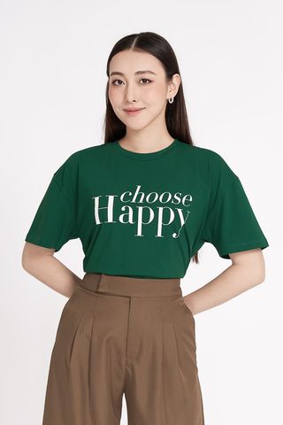 T-shirt form rộng thun cotton