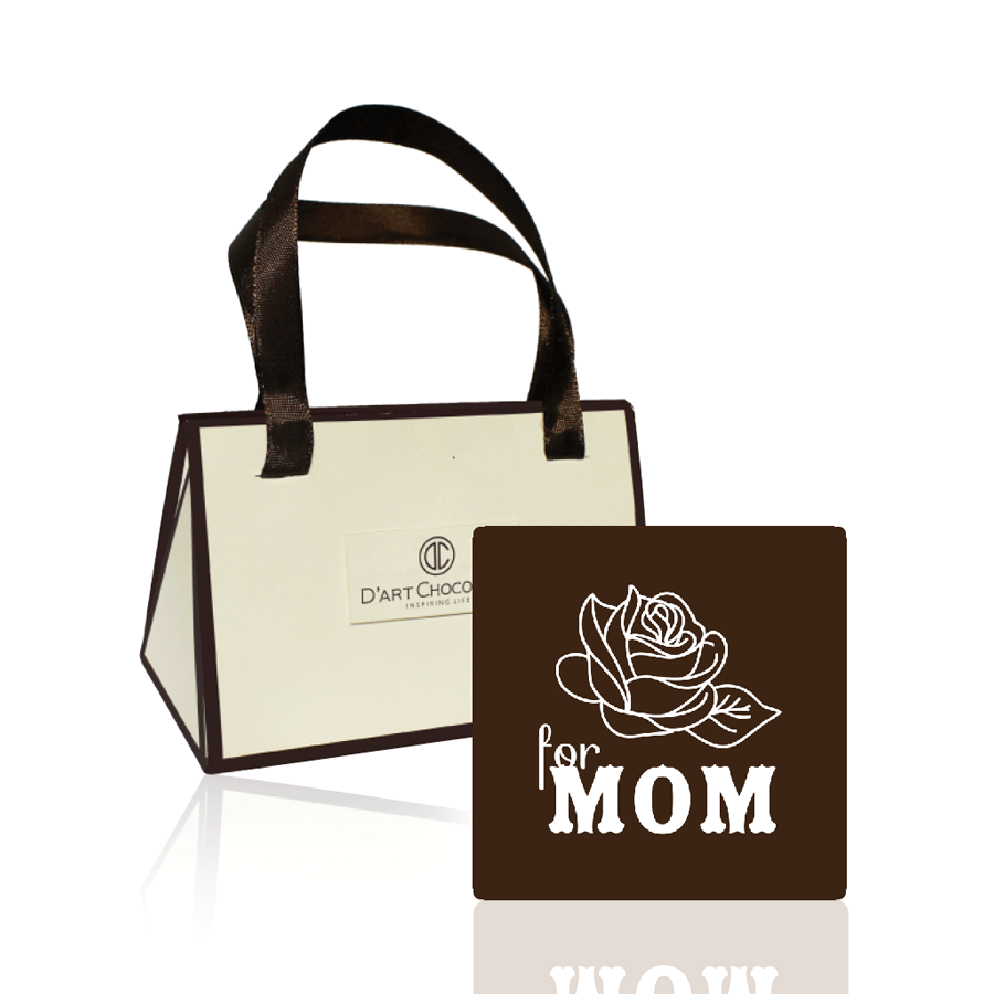 AC-MD 001 HỘP SOCOLA NGHỆ THUẬT MOTHER DAY 5X5CM