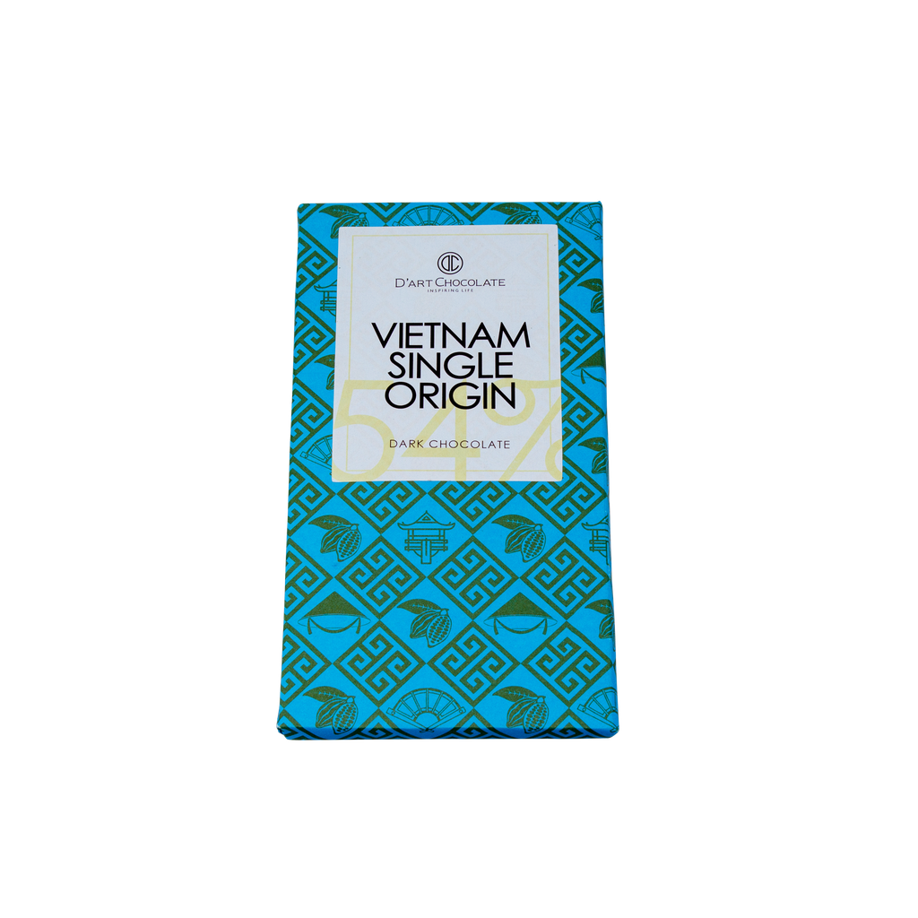 THANH SOCOLA VIỆT NAM SINGLE ORIGIN 54% - DARK CHOCOLATE