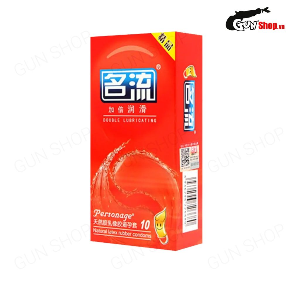 Bao cao su Mingliu Double Lubricating - Nhiều gel bôi trơn - Hộp 10 cái