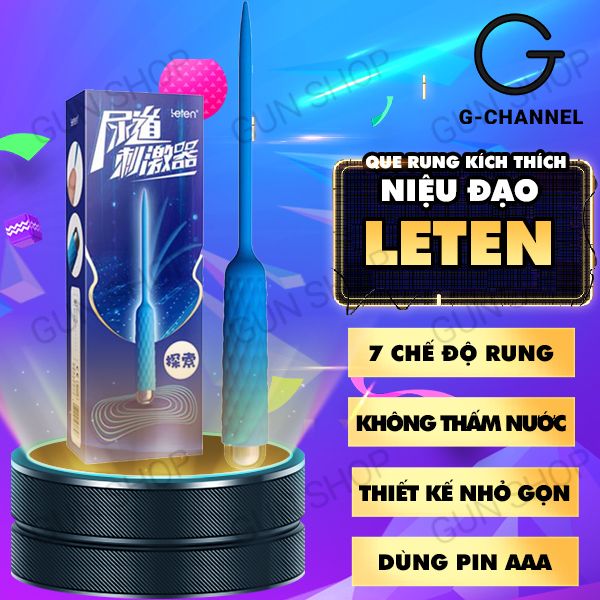 Que rung kích thích niệu đạo cho nam Leten