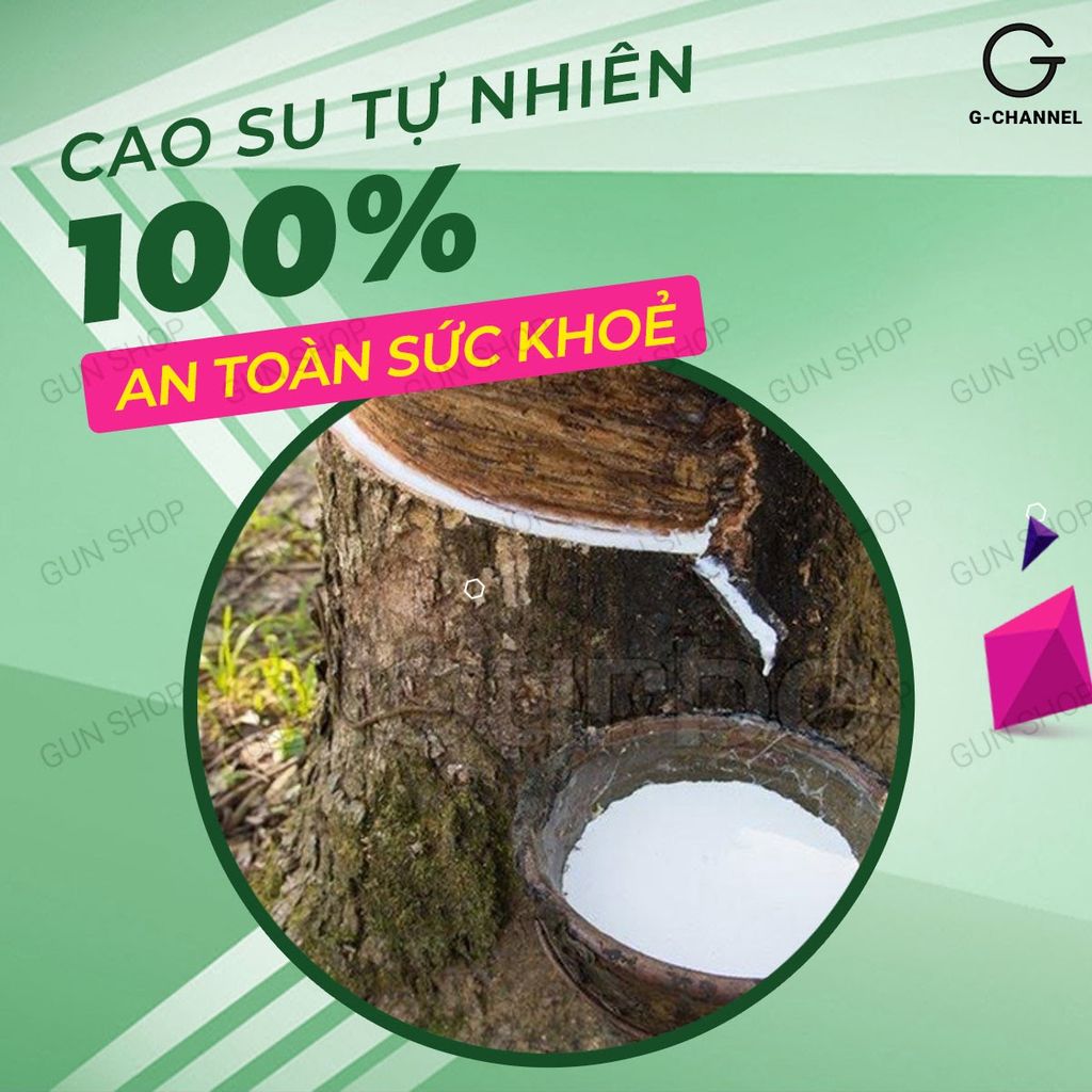 Bao cao su Vista - Mỏng trơn - Hộp 10 cái