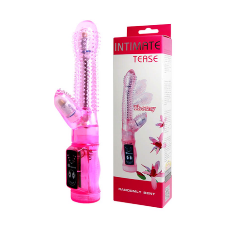 Dương vật giả rung gai mềm, pin - Tease