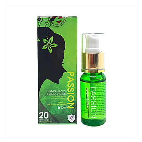Gel bôi trơn tăng khoái cảm nữ - Passion - Chai 30ml