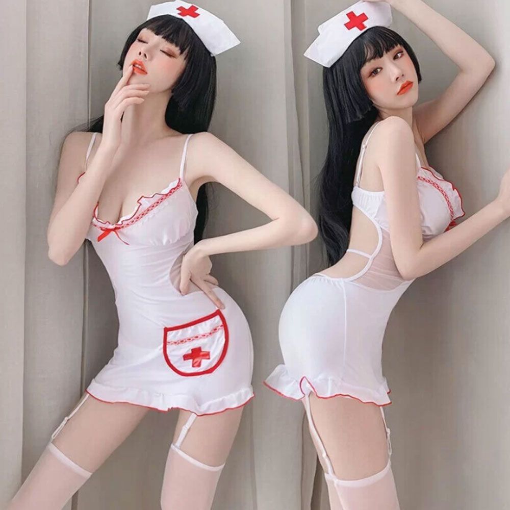 Thời trang sexy cosplay nữ y tá gợi cảm YT09