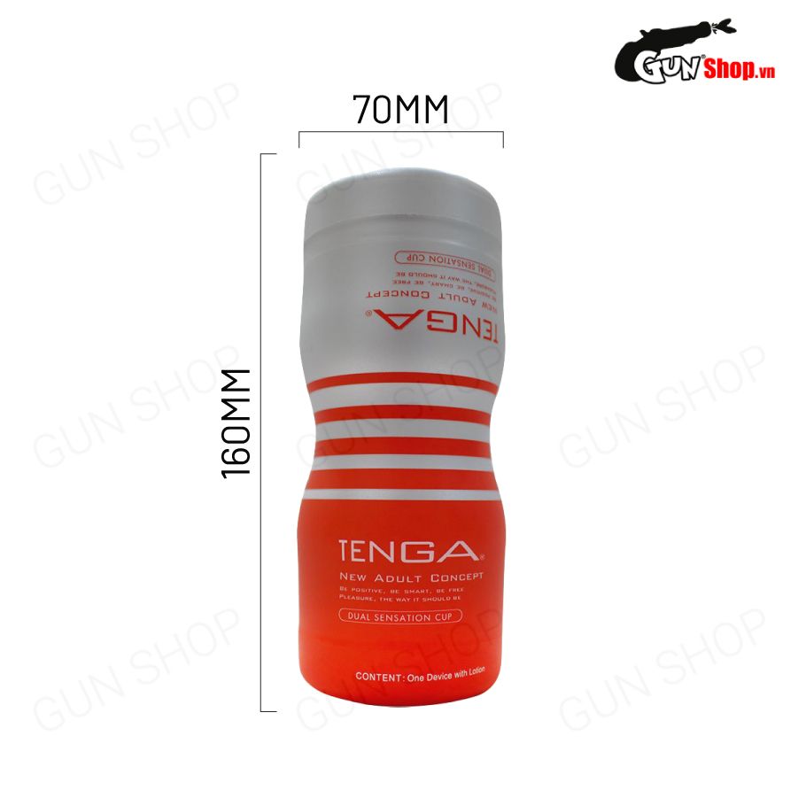 Âm đạo giả 2 đầu Tenga Dual Sensation Cup