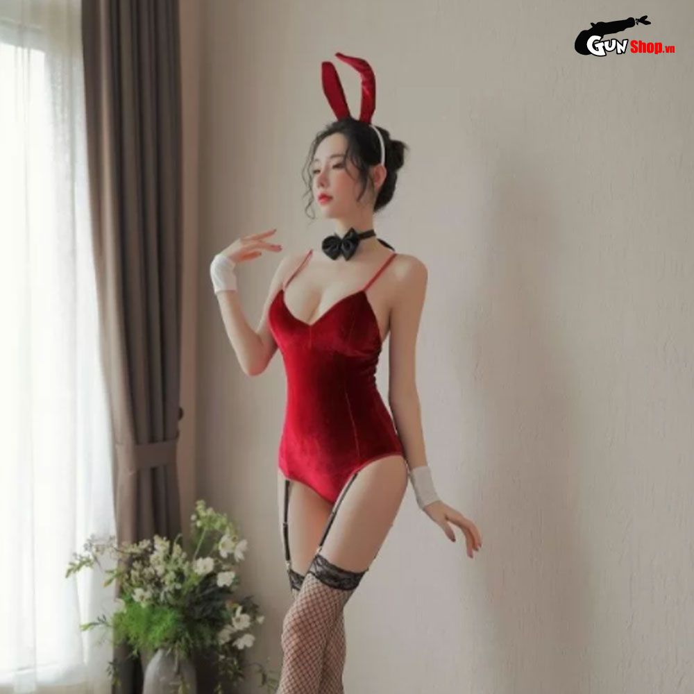 Thời trang sexy cosplay nàng thỏ đỏ đáng yêu NT27