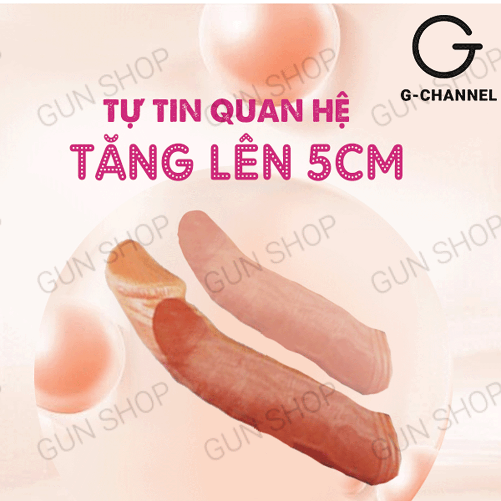 Bao cao su đôn dên Baile Big Man tăng 5cm