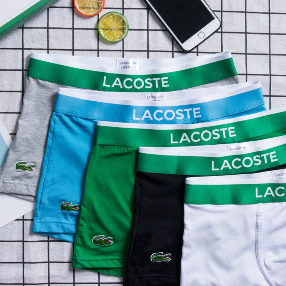 Quần lót Boxer Lacoste chính hãng - Đen