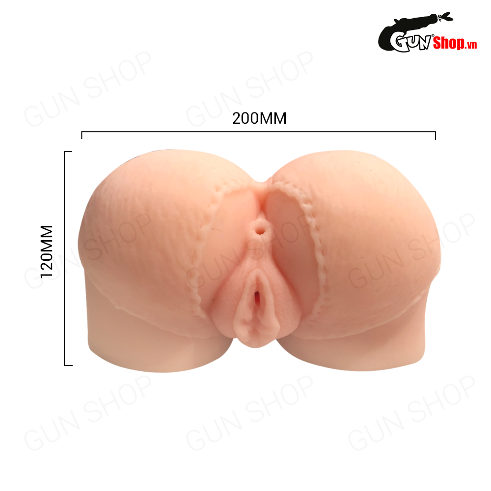 Mông giả kèm âm đạo & hậu môn silicon Sex Dolls Long Love A 1.2kg