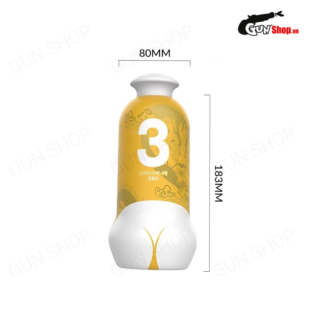 Âm đạo giả Leten One 3 Yellow