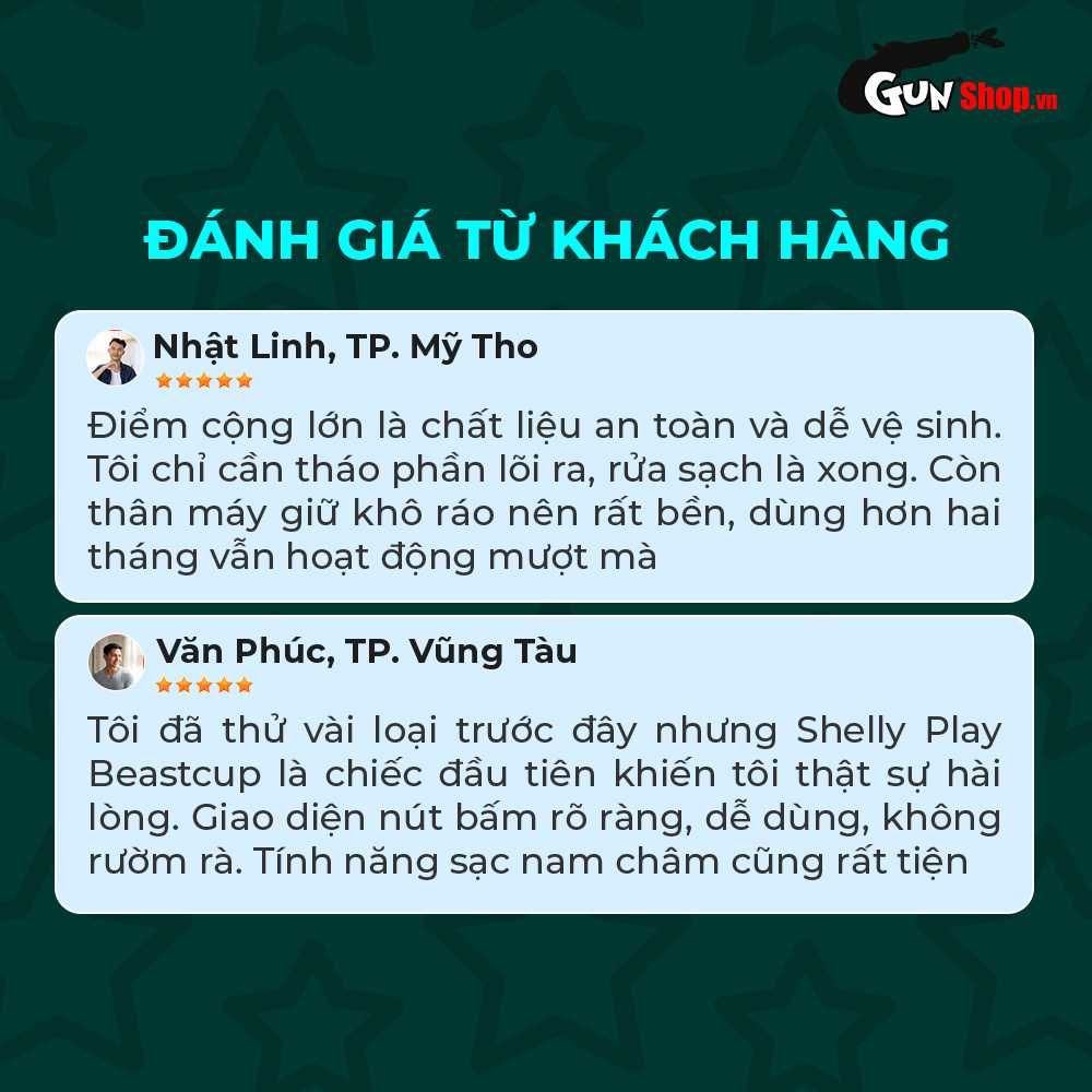 Âm đạo giả đa năng Shelly Play Beastcup