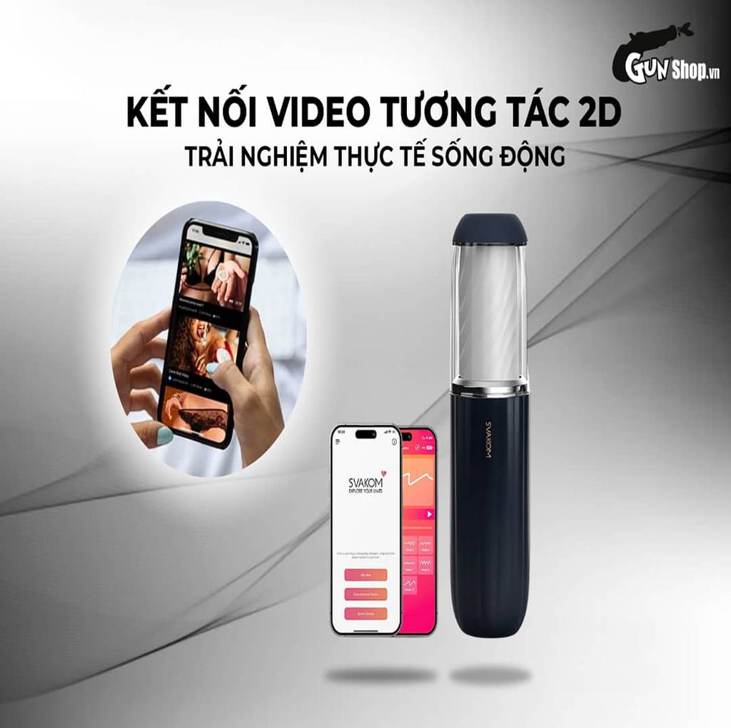 Âm đạo giả đa năng Svakom Alex Neo