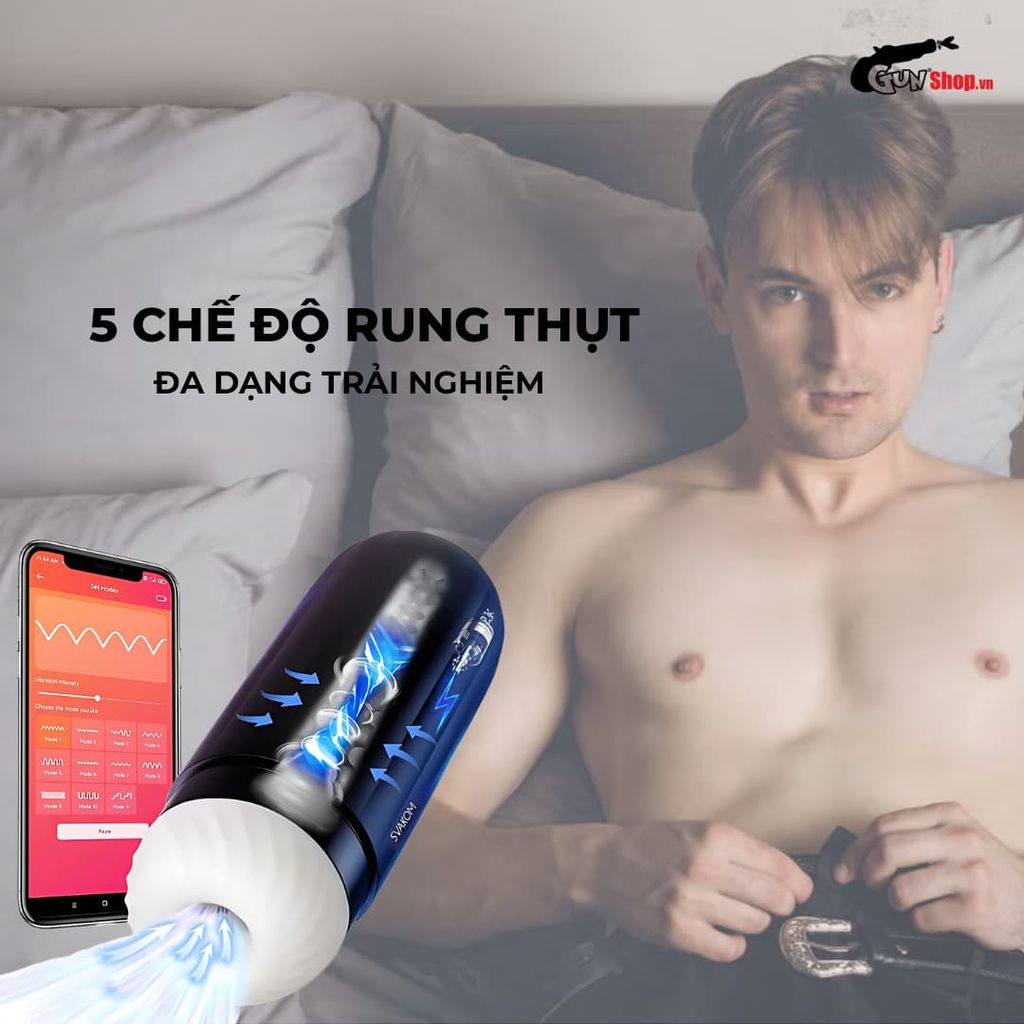 Âm đạo giả đa năng Svakom Sam Neo
