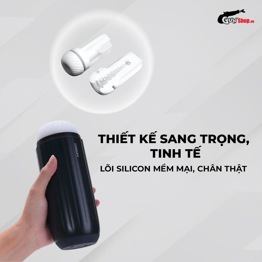 Âm đạo giả đa năng Svakom Sam Neo