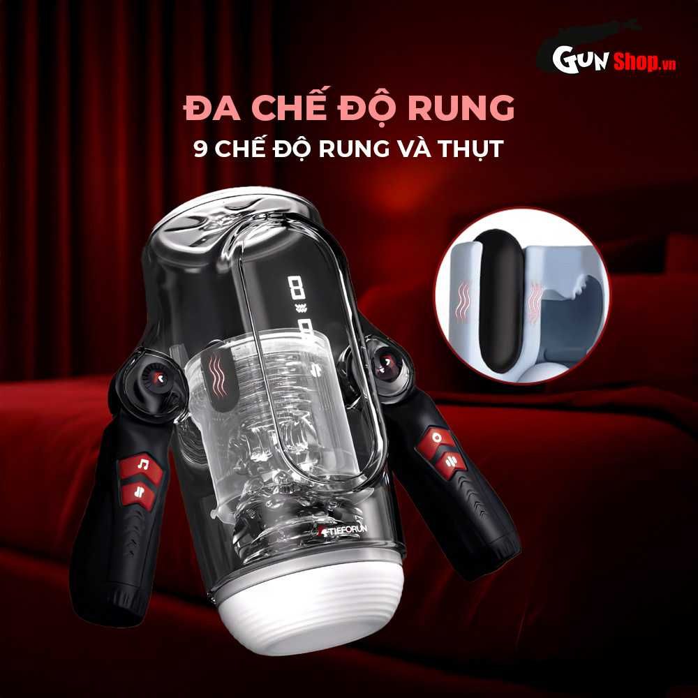 Âm đạo giả rung thụt tự động Yeain Tifforun KingKong