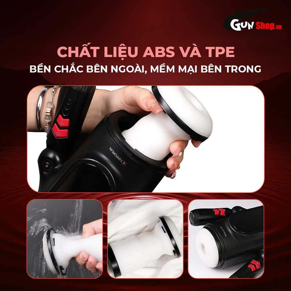 Âm đạo giả rung thụt tự động Yeain Tifforun KingKong
