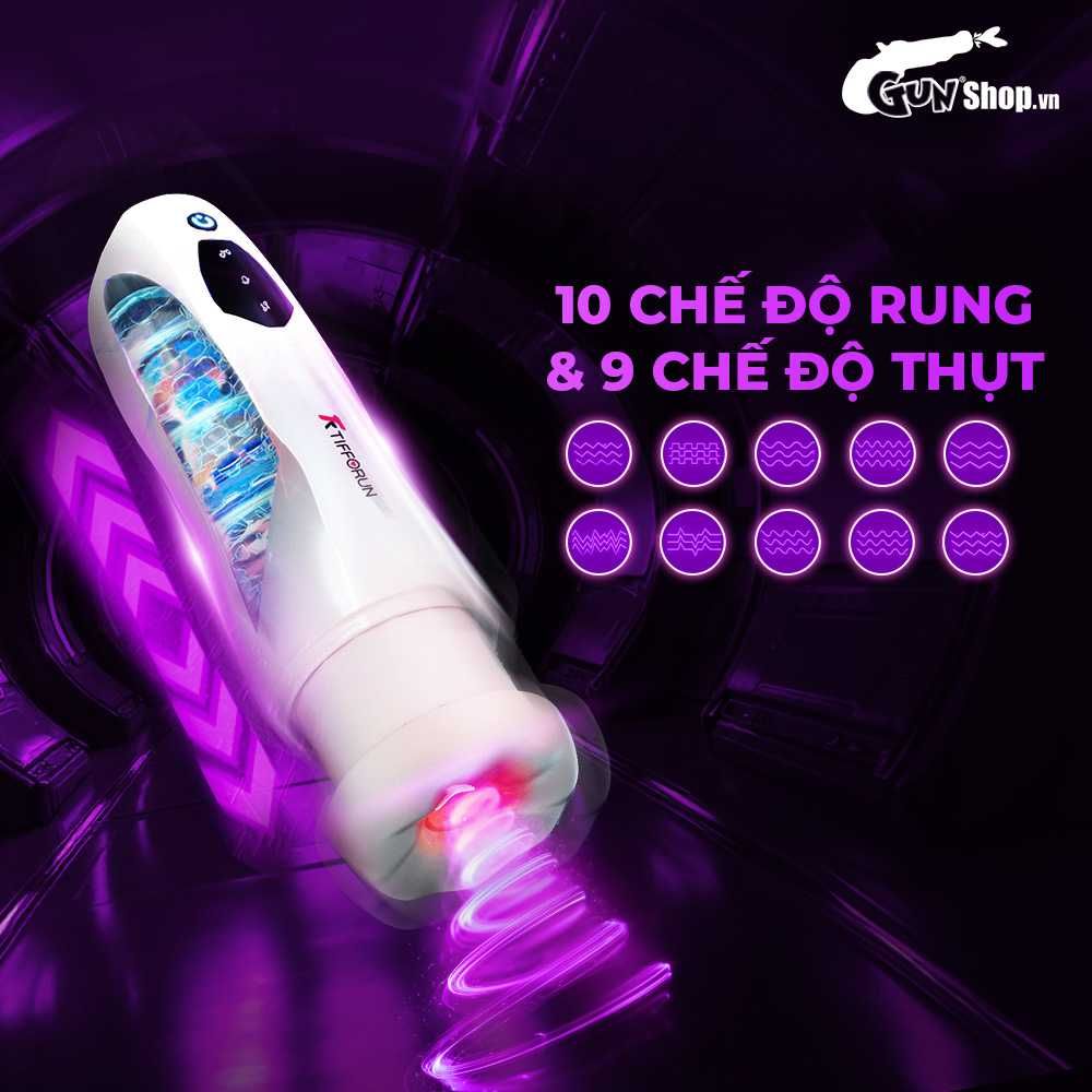 Âm đạo giả rung thụt tự động Yeain Tifforun Spaceship