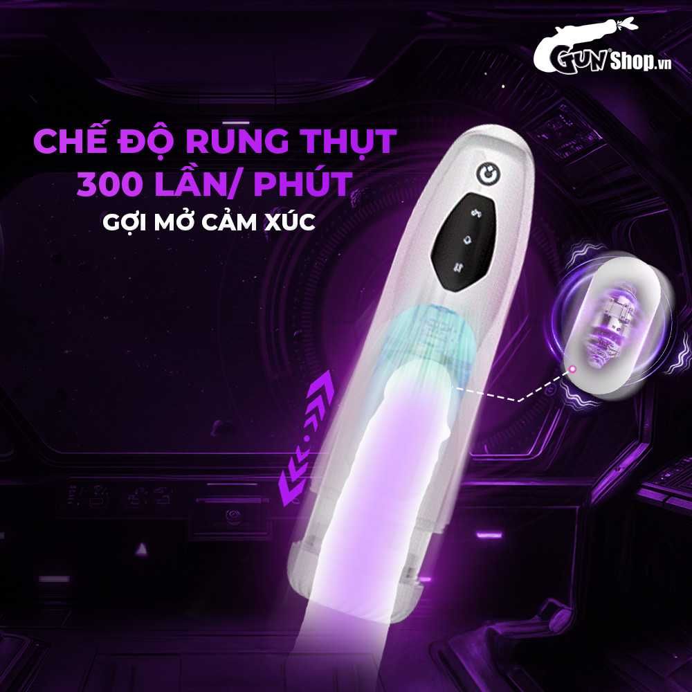 Âm đạo giả rung thụt tự động Yeain Tifforun Spaceship